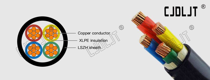 0.6/1KV LSZH Sheath power cable
