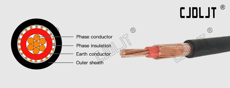 2 Core Copper Concentric Cable
