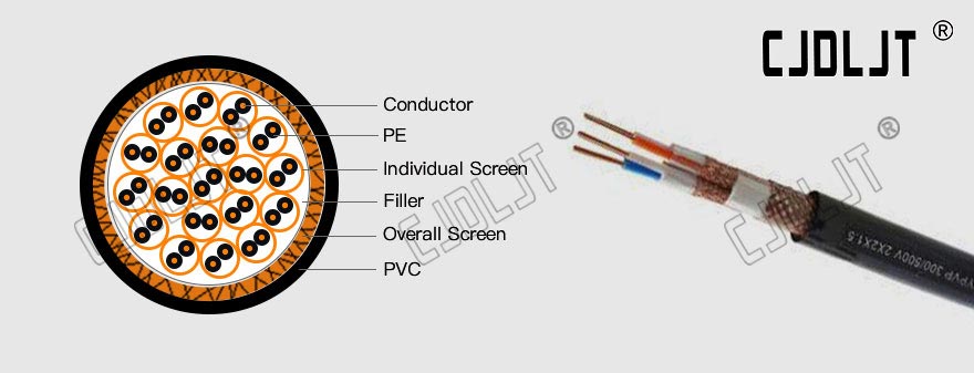 PE insulated instrument cable