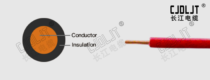 Single core electric wire